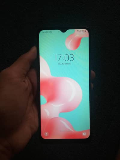 (4/128) Samsung A12 (With Box and Charger)