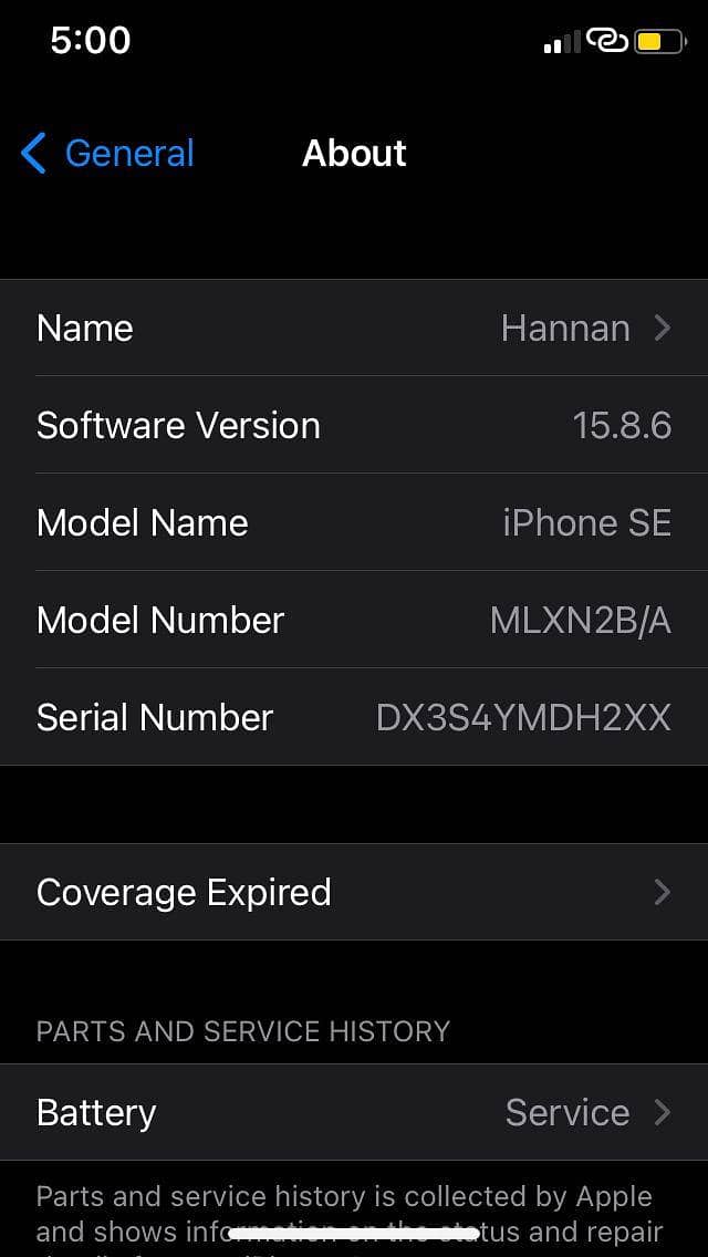 iphone SE first generation 2