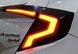 Civic X lava lights