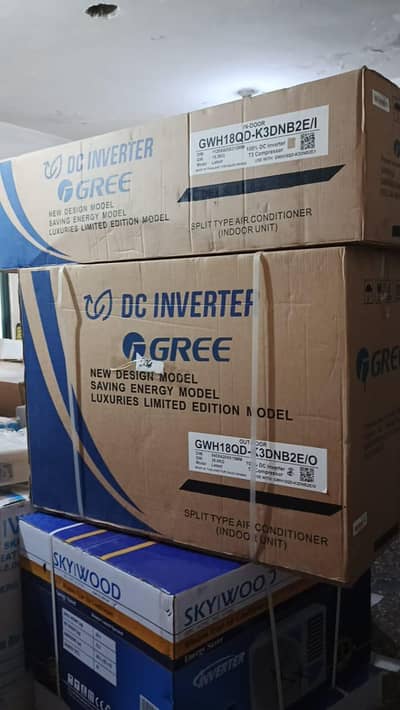 GREE SPLIT NEW AC MADE IN THAILAND T3 COMPRESSOR DC INVERTER HEAT/COOL