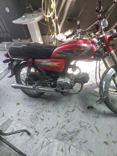 metro motorcycle in good condition