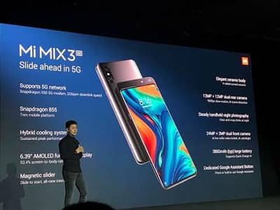 xiaomi mix 3 5G