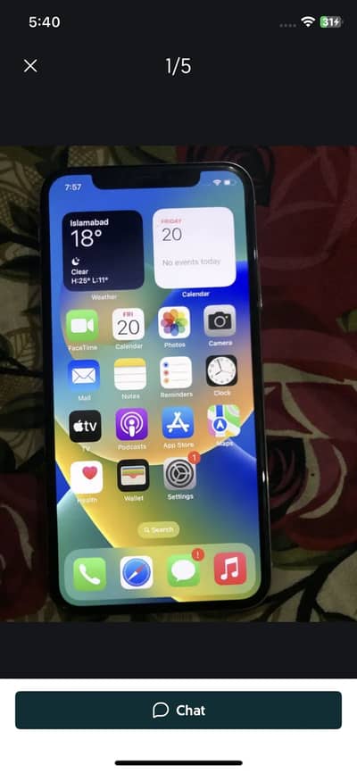 IPHONE X 256GB