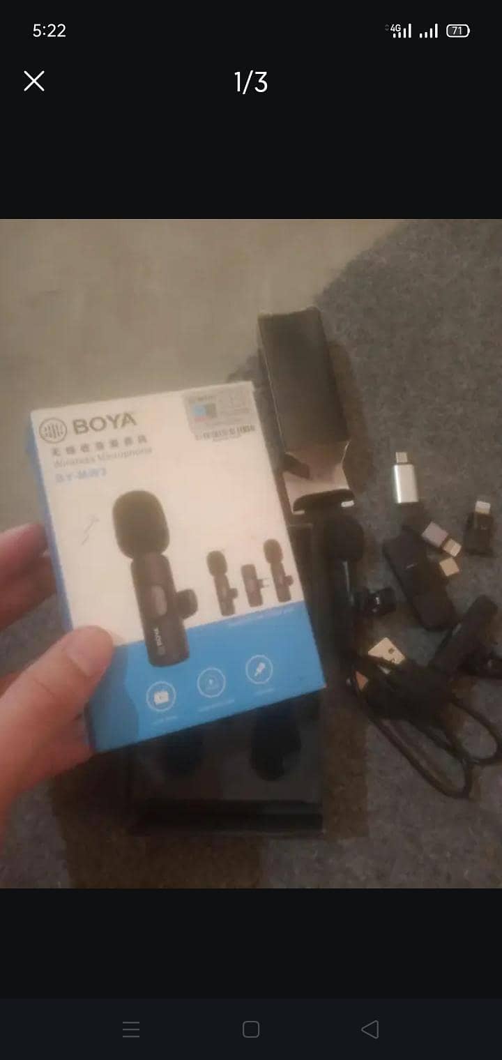 Mic Wireless Boya 0