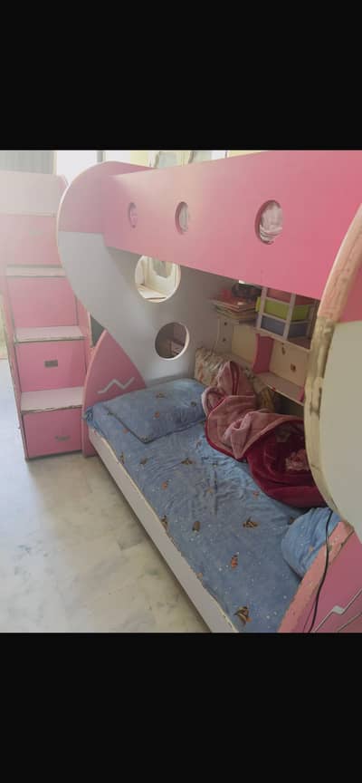 Bunk bed with mattress for sale