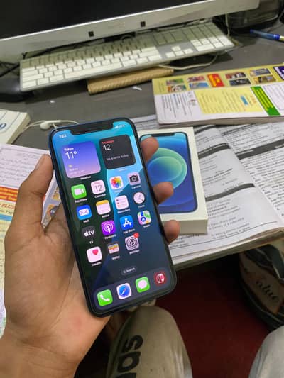 iphone 12 official pta approve with box all ok waterpack