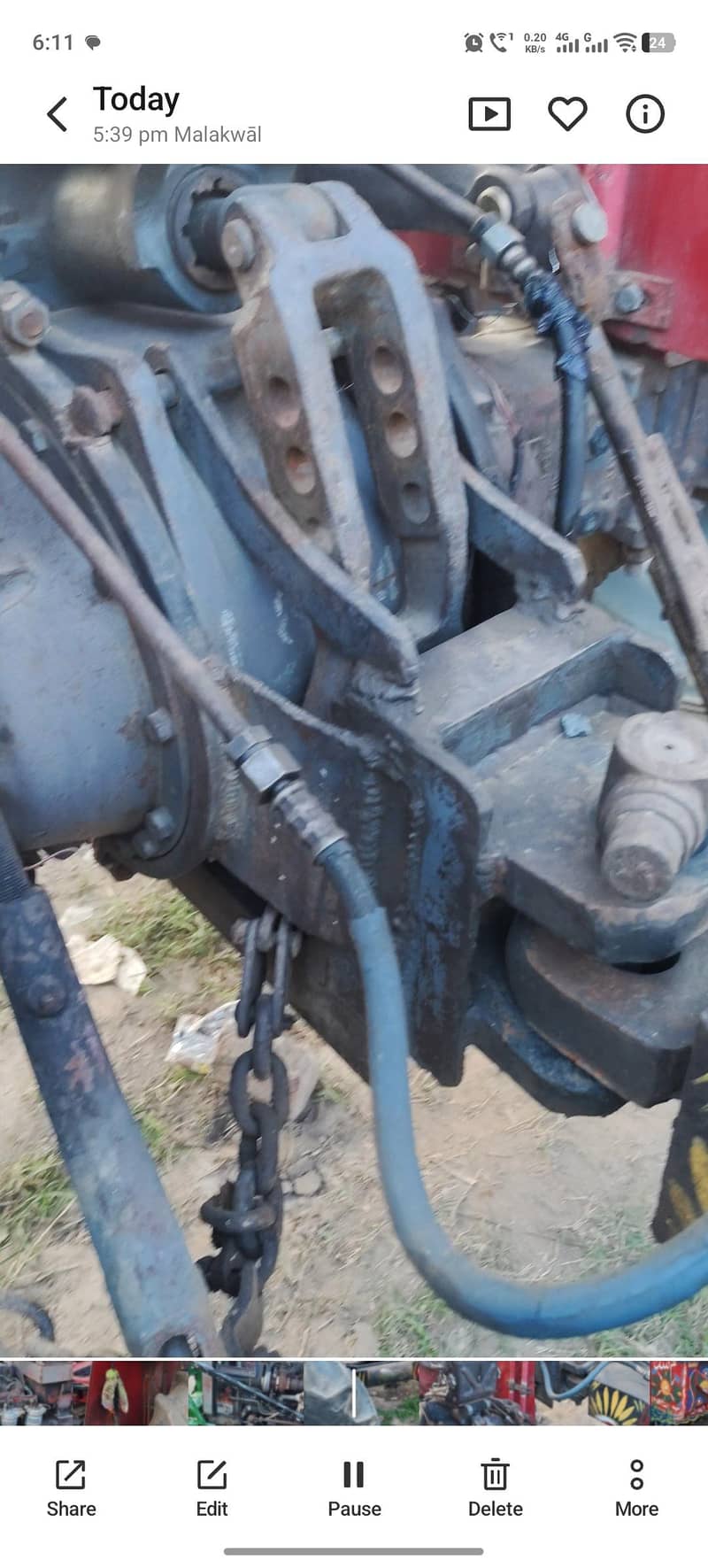 ٹریکٹر ،ٹرالی فار سیل ماڈل 2002,  ٹریکٹر 260 4