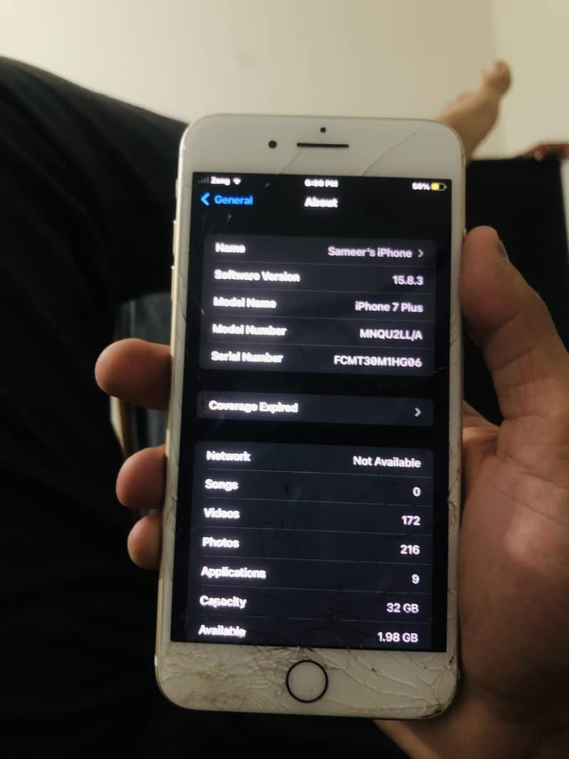 Iphone 7 plus Pta Approved 4