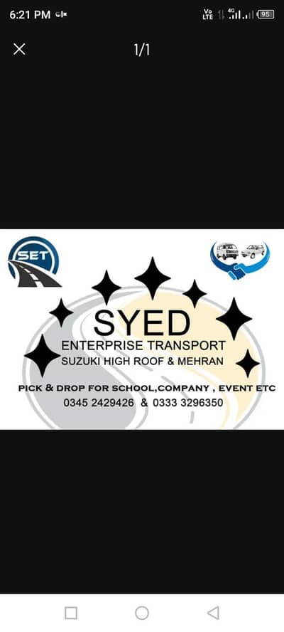 Highroof and mehran pick and drop