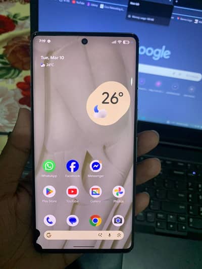 Google pixel 7 pro - 12/128 - dual sim cp- exchange possible