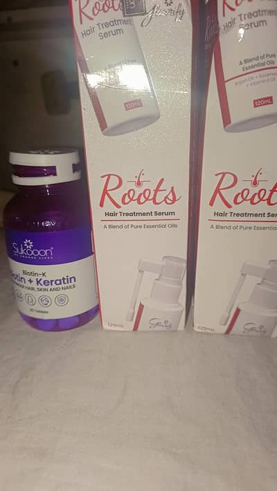 brand new hair treatment serum