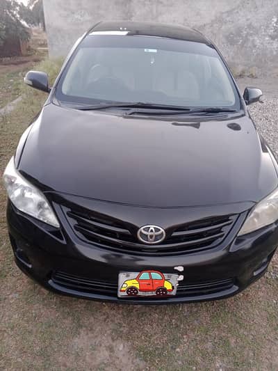 Toyota Corolla Xli 2012 model black colour home use