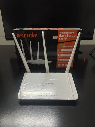 Tenda N300 3 Antenna Easy Setup WIFI Router