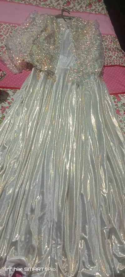 long frock with  embodiery jacket