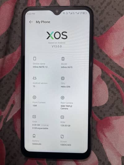 Infinix Note 12 g96 8/128 GB