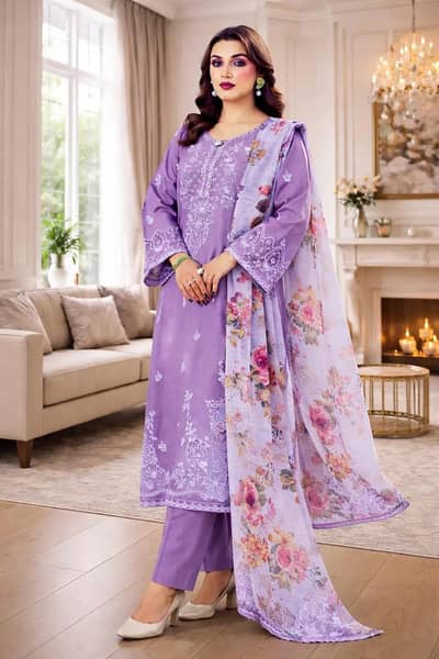 Lawn suit for Eid
