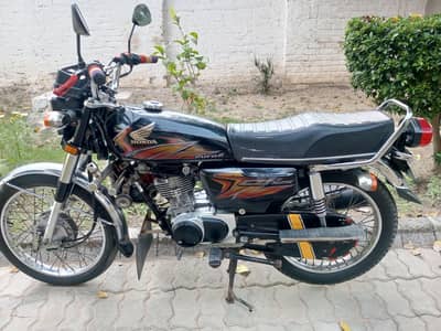 Honda CG 125 Euro 2 – 2021/2022 Model | Black | Excellent Condition