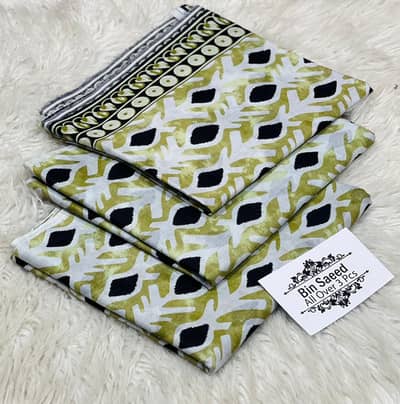 Bin Saeed same as Original Printed 3pc Collection