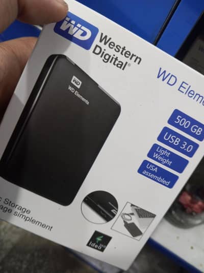 WD and Seagate external