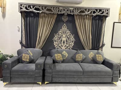 Comfortable 3+2 Sofa Set – Good Condition