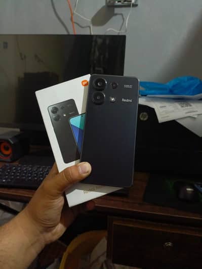 Redmi note 13 16 GB 256 GB  with box and charger  0315/4268/747