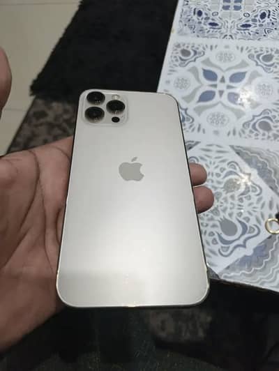 Iphone 12pro max jv with box 128gb 10/10 condition phone iphone mobile