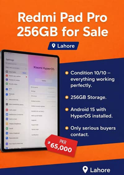 Xiaomi redmi pad pro