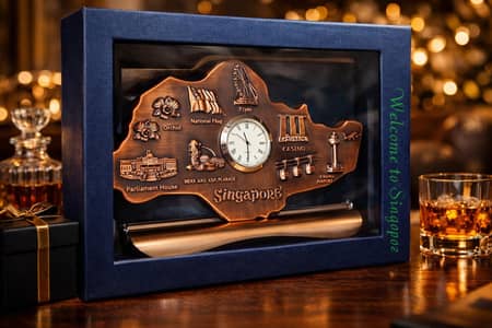 Elegant Singapore souvenir Tableware Decoration Showpiece