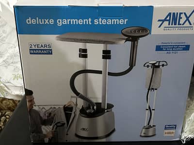 Anex deulex garment steamer
