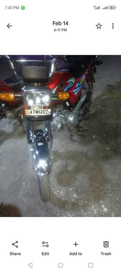 03234422728 original bike good condition compelet papers