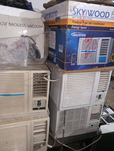 JAPANESE USED CONATINER WINDOW INVERTER IMPORTED AC PONA TONE REMOTE
