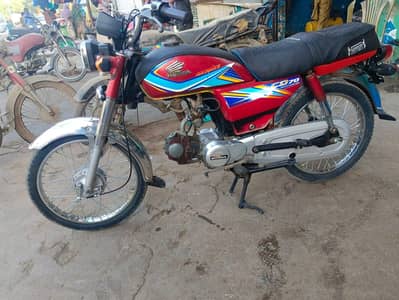Honda CD 70 model 2019 fast owners original number plate.