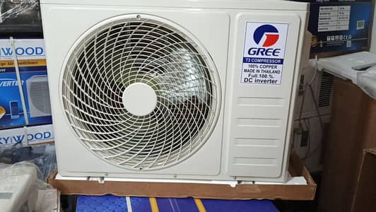 GREE SPLIT NEW AC DC INVERTER MADE IN THAILAND T3 COMPRESSOR IMPORTED