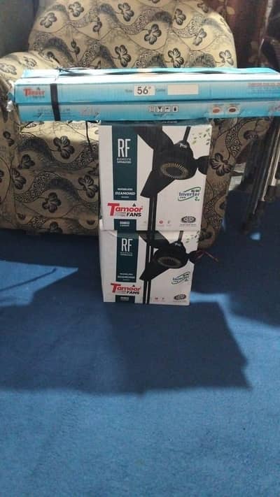 Untouched AC & DC Ceiling fans