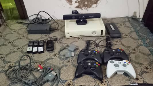 Xbox 360 j taged already installed games With 4 controllers