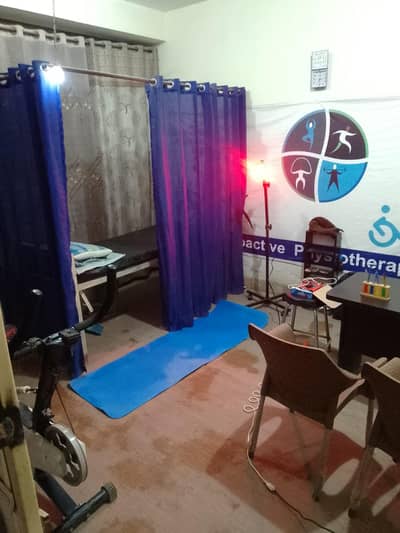 Running Physiotherapy Clinic setup for sale