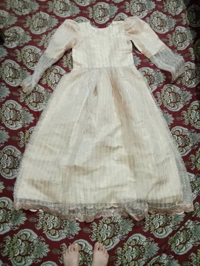 long frock with dupatta