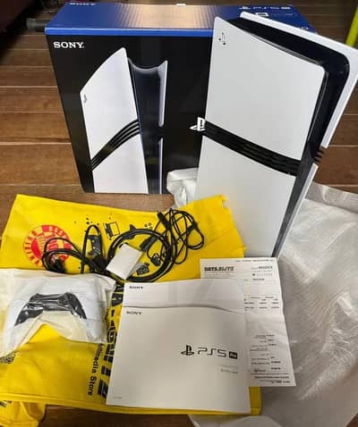 PS5 Pro 2TB Disc Edition - Like New | With 6 Discs + PS Plus
