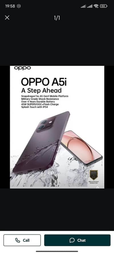 oppo a5i just box open