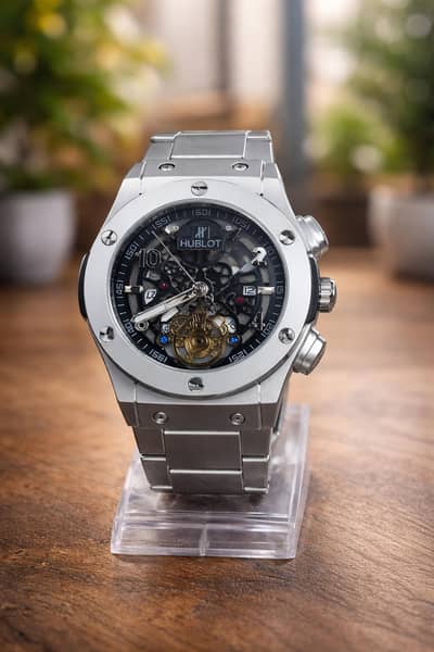 hublot men wrist watch