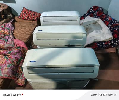 Euro. Air 1 ton inverter A. c for sell 3 A. c working condition