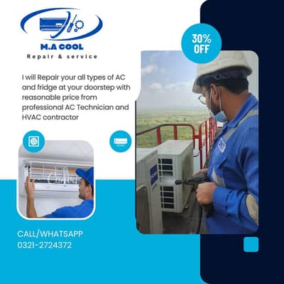 AC / fridge repairing services