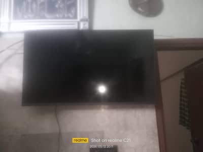 led is on but screen is damaged