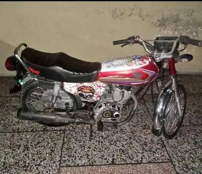 united Honda 125 model 18 number Gujranwala ha