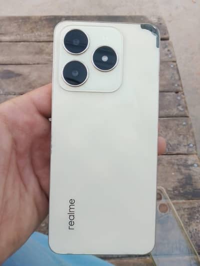 Realme C61 with charger