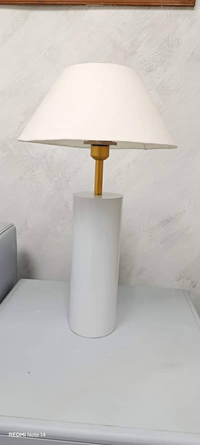 Grace White Table Lamp