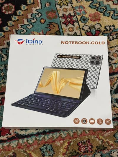 Notebook Gold-Tablet
