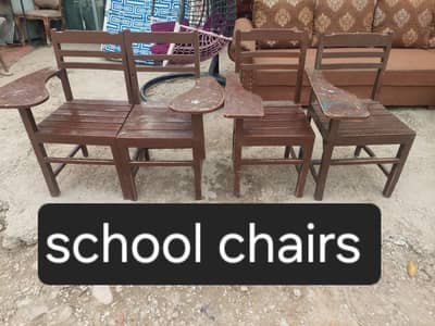 30 school chairs
