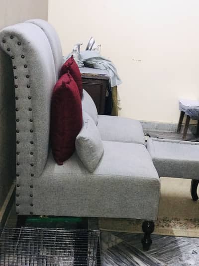 2seater sofa set with coffee table