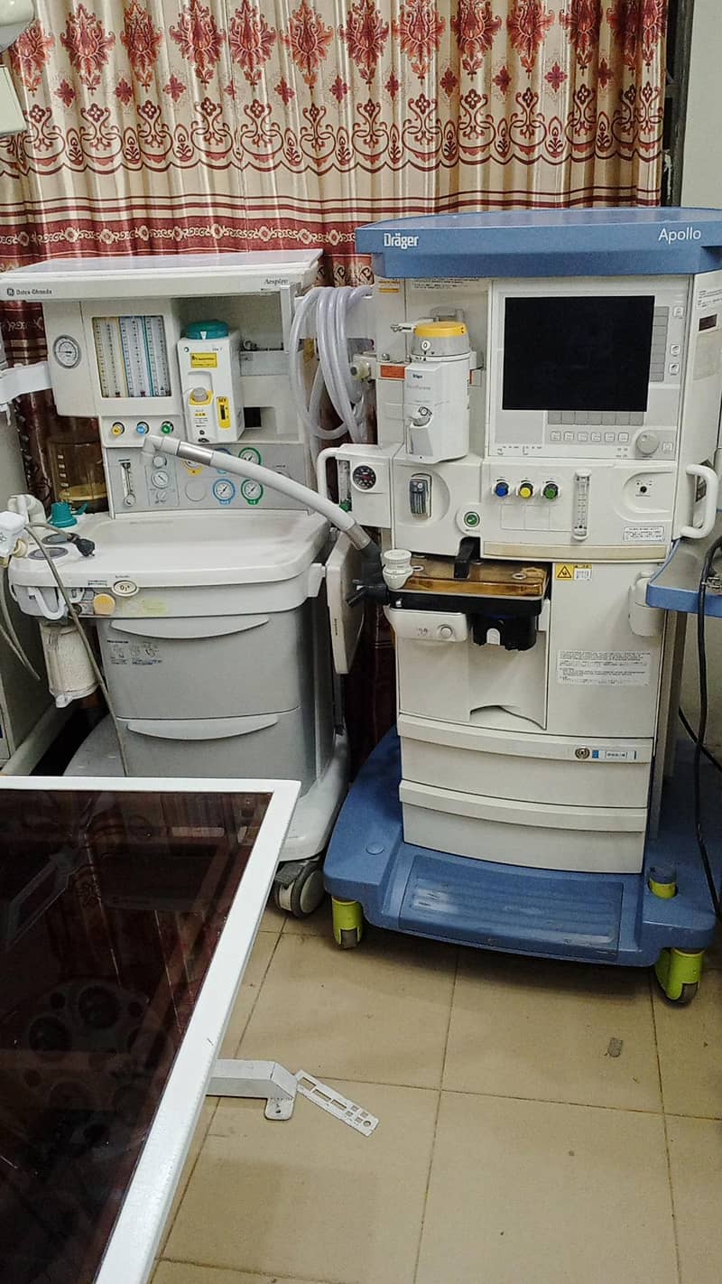 Anesthesia Machine Aestiva-5 Ohmeda and Drager Fabius 13